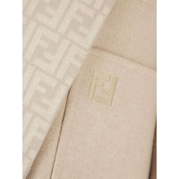 Fendi Women Parka-Style Wool Blouson - Picture 3 of 3